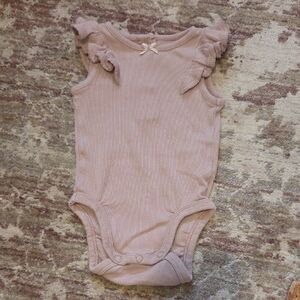 H&M Kids Ruffled Sleeve Bodysuit - Light Brown